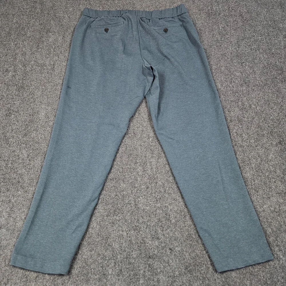 Bonobos Performance Jogger Pants L Blue Stretch Athletic Tapered All Week Casual